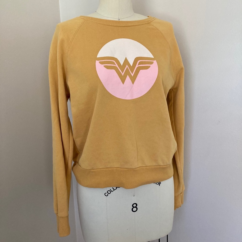 Yellow Wonder Woman Sweatshirt